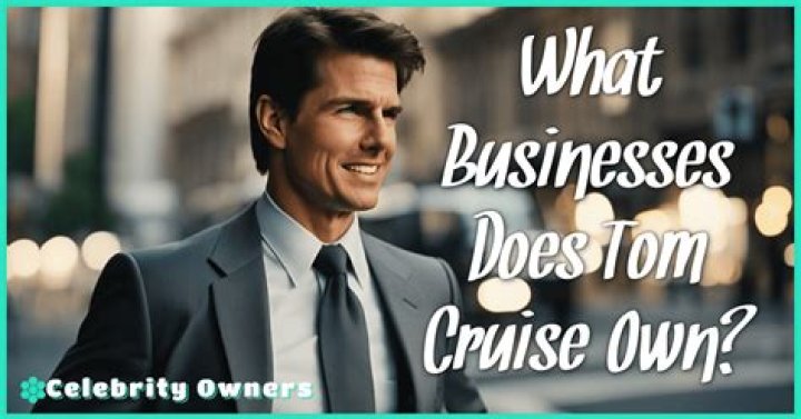 Does Tom Cruise own a production company? – Celebrity