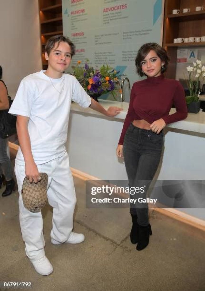 Mace Coronel with Isabela Moner