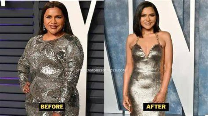 mindy kaling before and after