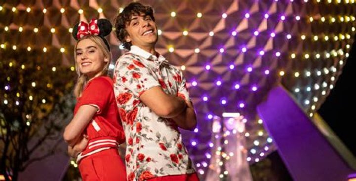 Pearce Joza with Meg Donnelly in Zombies 2 Pearce Joza with Meg Donnelly in Zombies 2