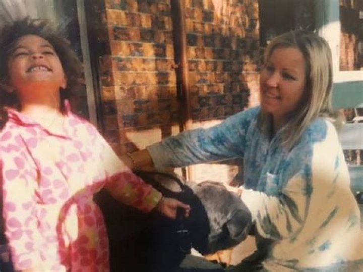 Rainbow Wedell with mother Rainbow Wedell with mother